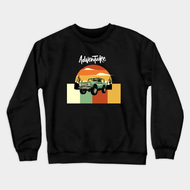 Adventure and exploration Crewneck Sweatshirt by Gatofiero